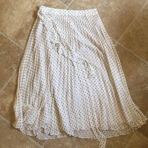 Long accordion skirt from Loft